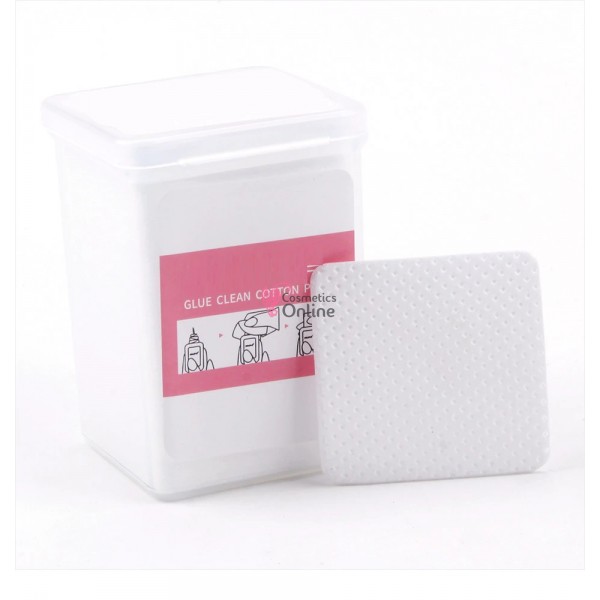 Paduri pentru indepartat adezivul permanent de gene 200 bucati + cutie Eyemix GPAD02